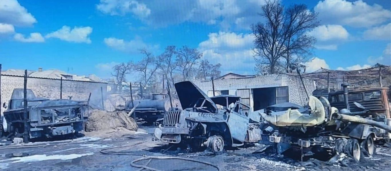 Ρωσική απάντηση στην δολιοφθορά του στρατοπέδου στα σύνορα με Ουκρανία: Ανατινάχθηκε ουκρανική στρατιωτική βάση (βίντεο)